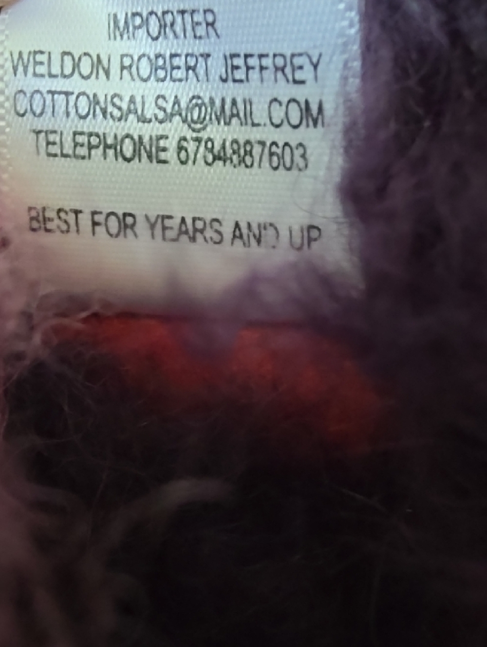 Alpaca Plush Made in Peru - Picture 11 of 11